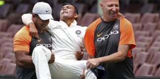 Prithvi Shaw Ruled Out