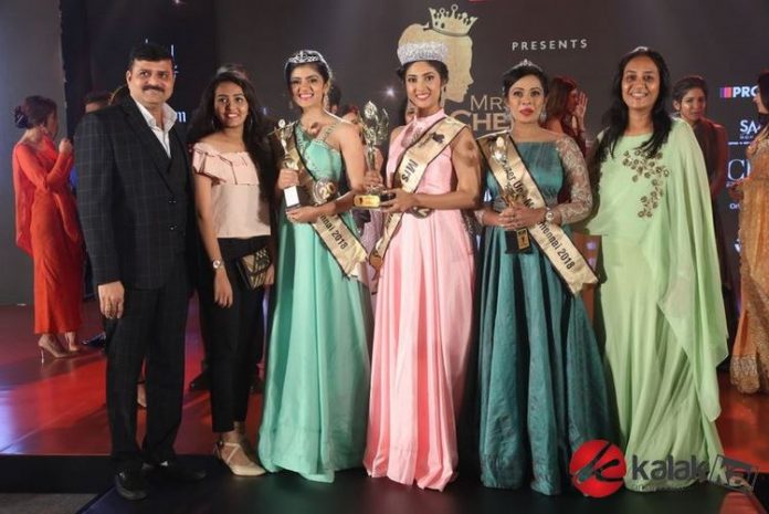 Celebs at the finale of 2018 Mrs Chennai Event