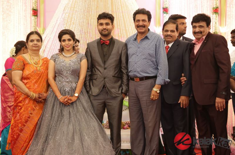 Actor Ramesh Khanna Son Wedding Reception Stills