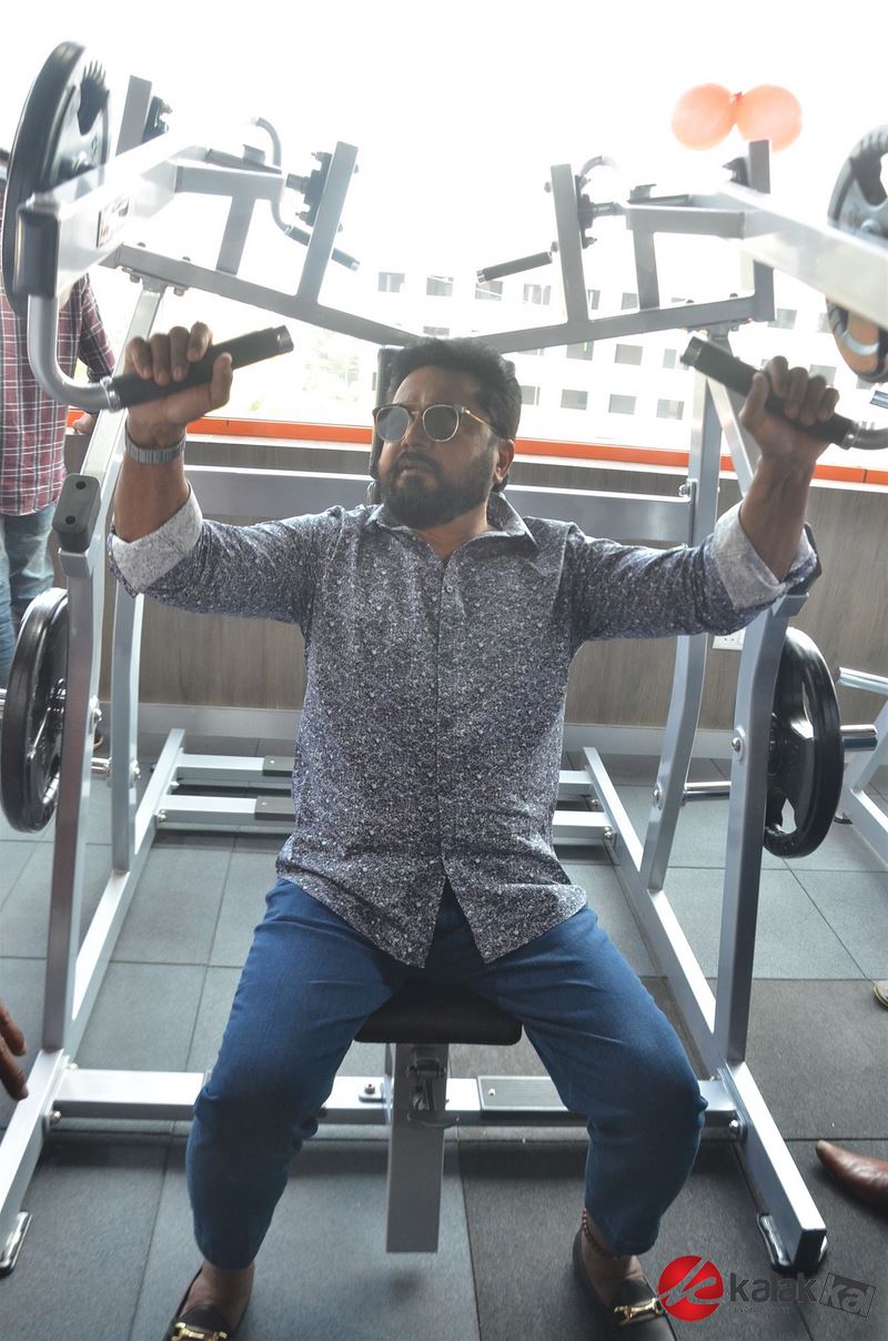 Actor Sarathkumar Inaugurated Flux Fitness Studio Photos