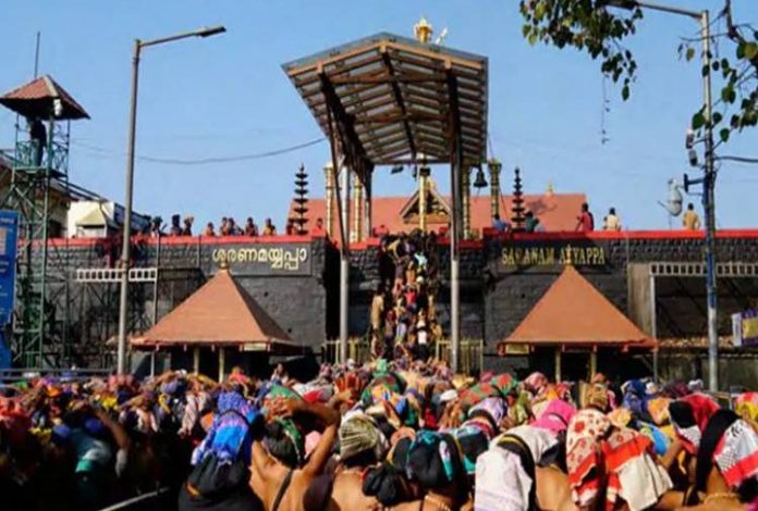 Women stopped Sabarimala Temple
