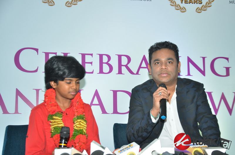 AR Rahman and Lydian Nadhaswaram at KM Music Conservatory's 11th Year Celebrations