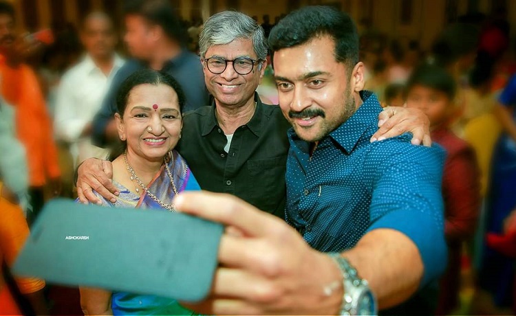 Suriya With Vijay Family