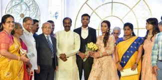 Dr SM Balaji daughter Wedding Reception Photos