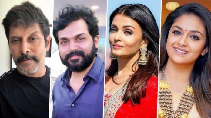 Ponniyin Selvan Movie Updates : Jayam Ravi | Aishwarya Rai | Vikram | Keerthy Suresh | Kollywood | Tamil Cinema | Ponniyin Selvan