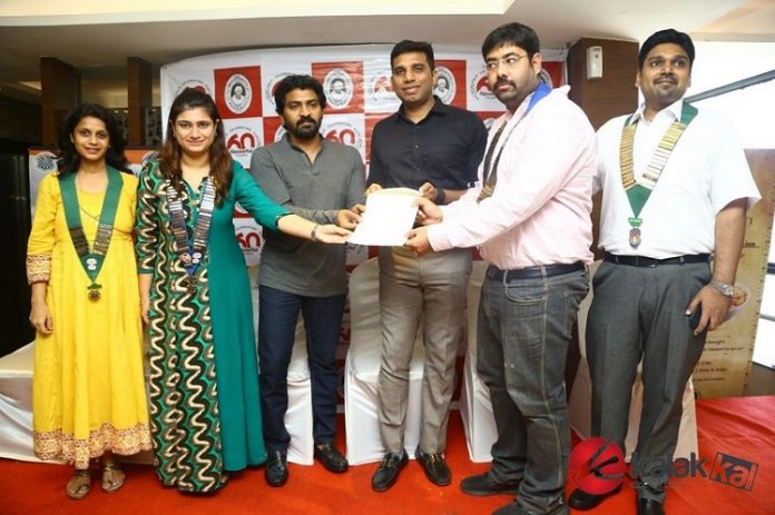 Actor Vaibhav Reddy launches Dindigul Thalapakatti Clean Plate Challenge
