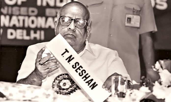 Former Election Commisioner Mr #TNSeshan no more