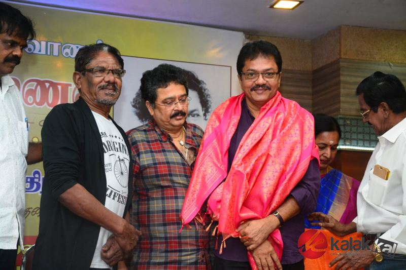 Director Bharathiraja Honours Asthenic Artists While Celebrating The Birthday Function Of NSK