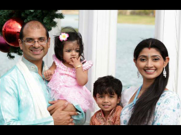 Divya Unni 1st Husband & Family