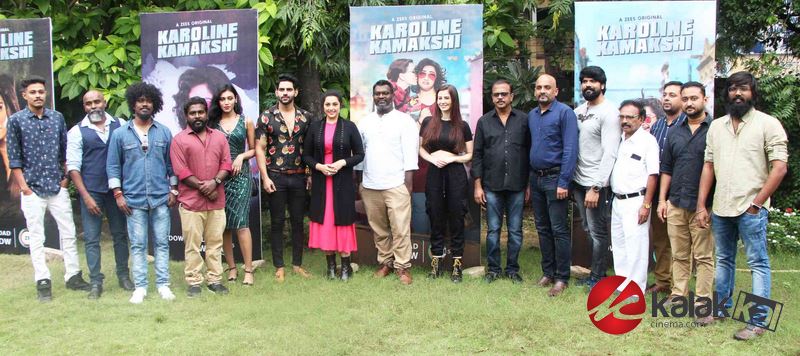 Zee5 Premieres Originalseries Karoline Kamakshi Press Meet Stills