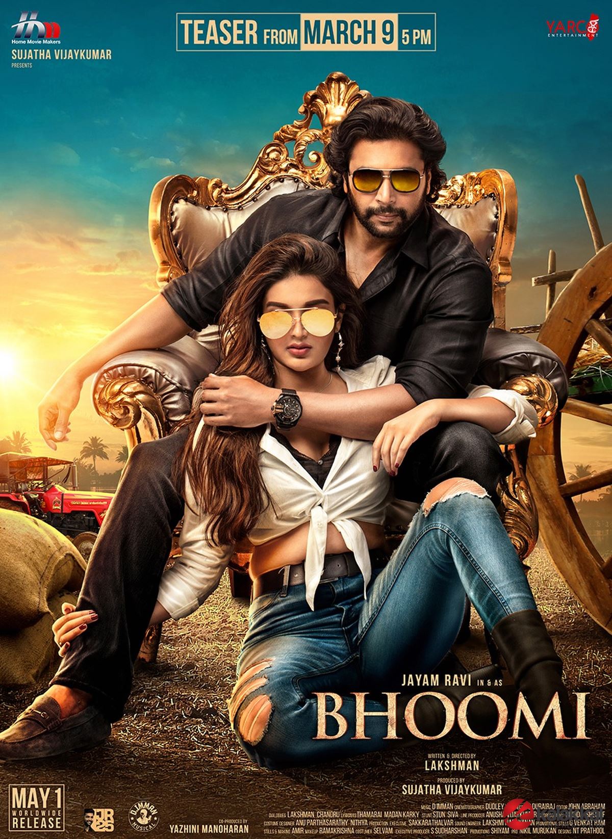 Bhoomi 3rd Look Poster