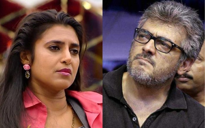 Actress Kasthuri Reaction in Ajith Contribution