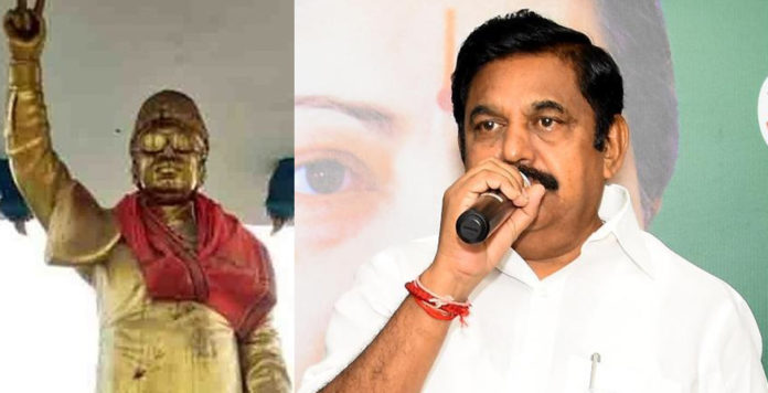 Tamil Nadu CM Condolences to MGR Statue Issue