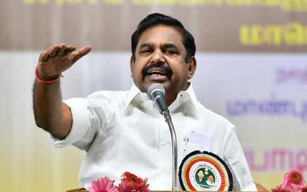 Tamil Nadu CM Edappadi K Palanisamy requests PM Narendra Modi