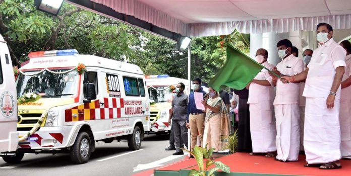 108 New Hitech Ambulance Service Launched in Tamilnadu