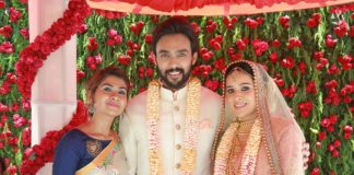 Actor Arav and Actress Raahei Wedding Photos