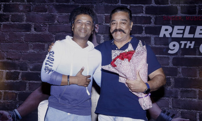 Kamal Haasan launches Rockstar DSP's O Penne Independent Album Song