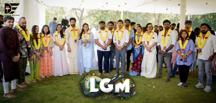 Work on Dhoni Entertainment's first film LGM begins with puja!