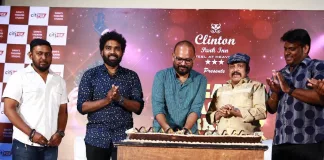 Director Venkat Prabhu Cut a Cake of Thalapathy 68 movie