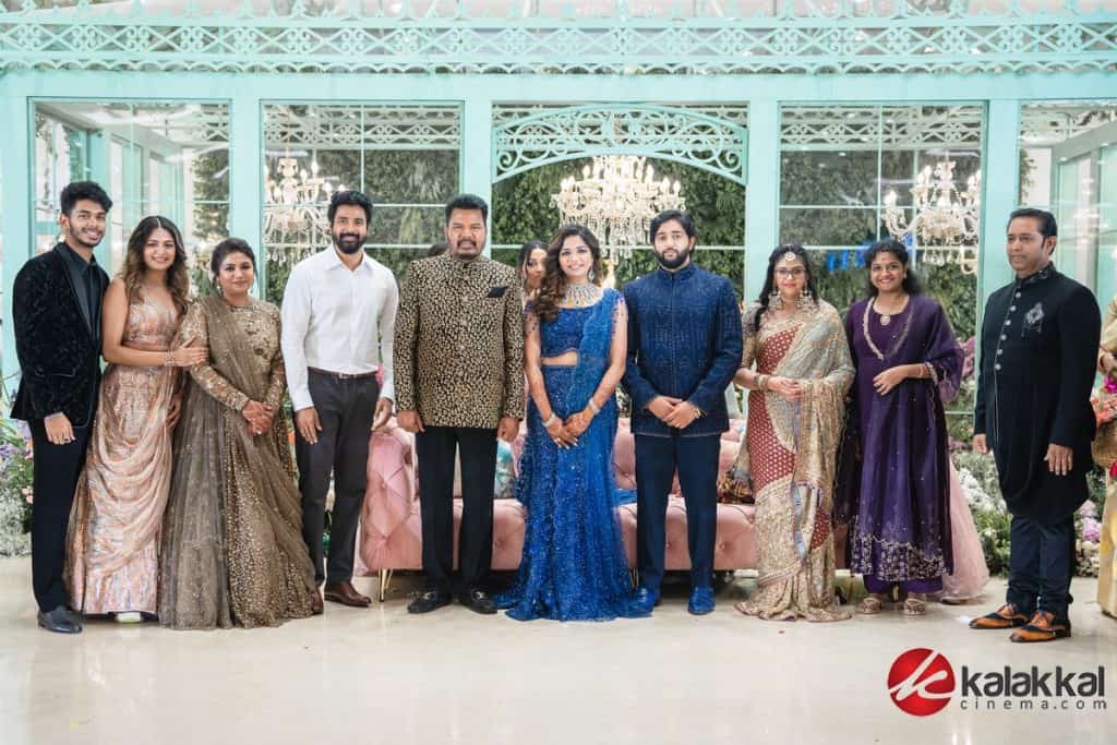 Director Shankars Daughter Aishwarya Wedding Reception Photos