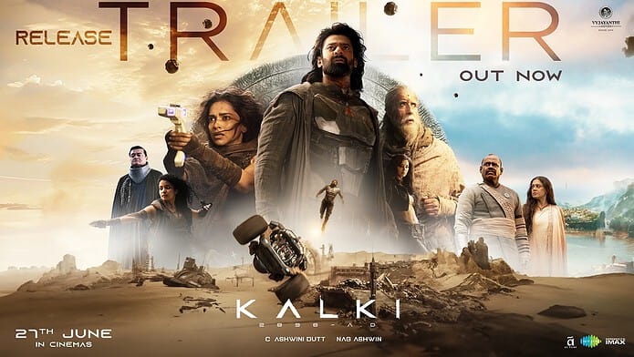 The action trailer of India's much awaited Kalki 2898 AD is out!!