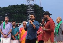 Karthi participated in Sempozil village festival in Chennai